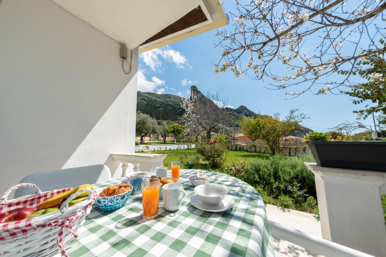 To Ktimataki Villa Agios Gordios  Dış mekan fotoğraf